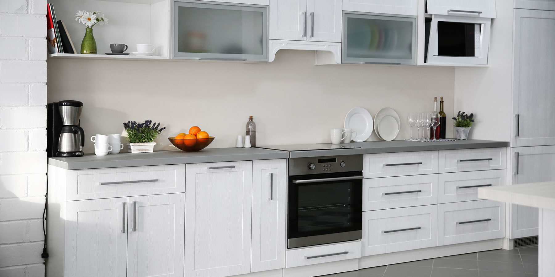 White kitchen
