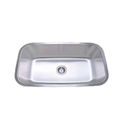 Undermount Stainless Steel Single Bowl Bar/Prep Kitchen Sink - 31 1/2" x 18 1/2" x 10"